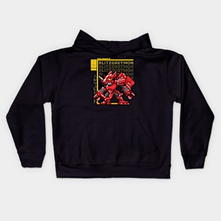 digimon vb blitzgreymon Kids Hoodie